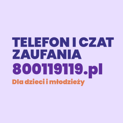 Telefon czat zaufania dla dzieci i młodzieży